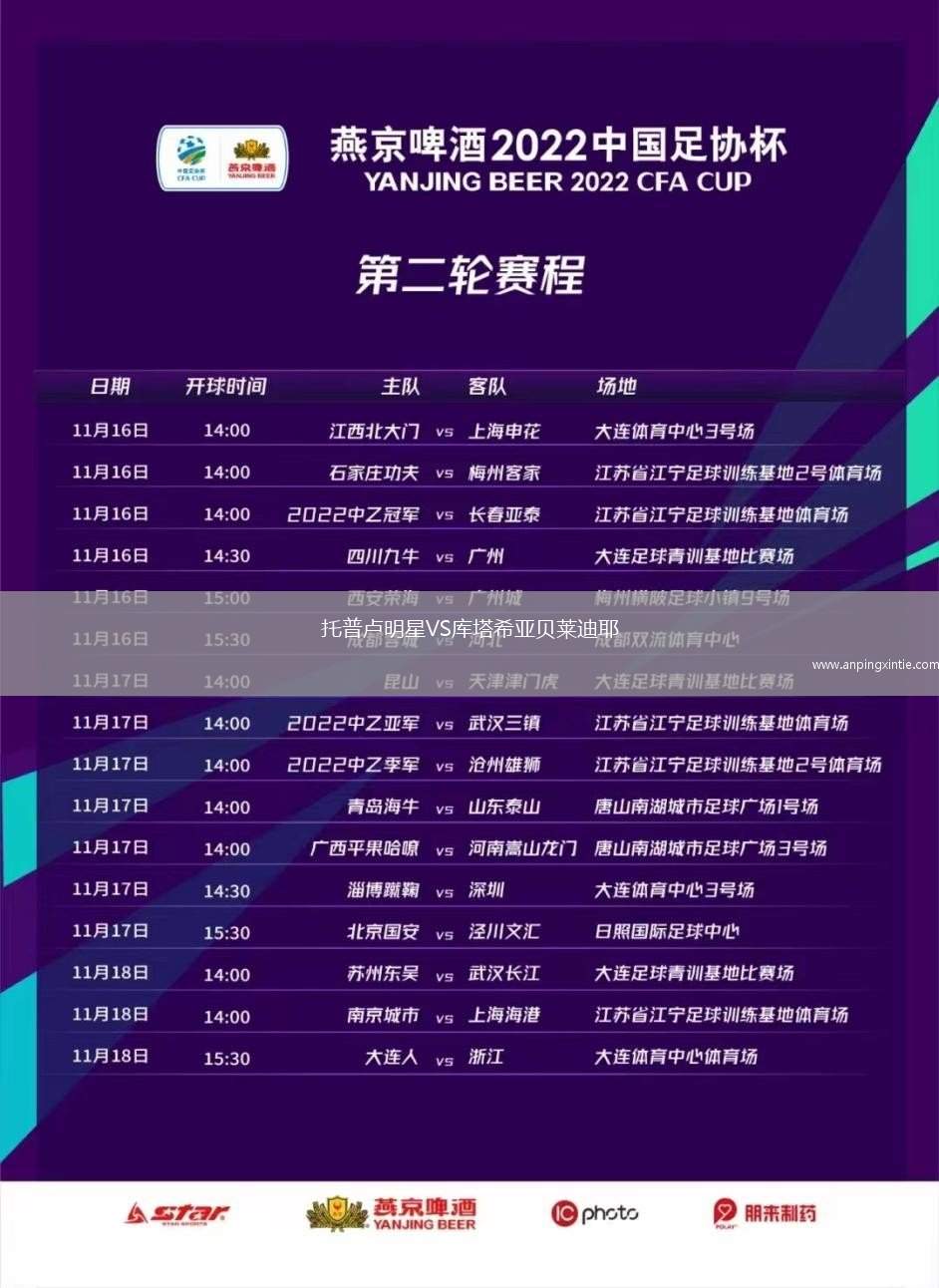 托普卢明星VS库塔希亚贝莱迪耶